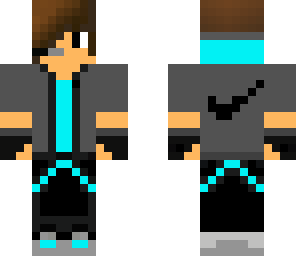 blue nike boy