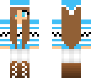 cute blue witner girl edit
