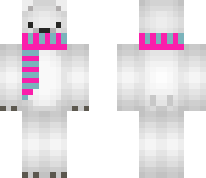 bear with scarf