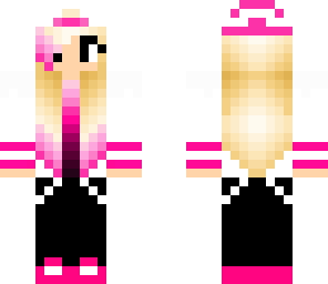 cute pink tomboy skin edited
