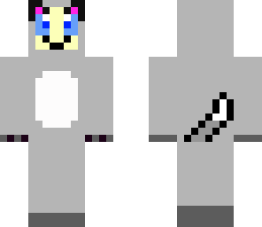 gray cat girl