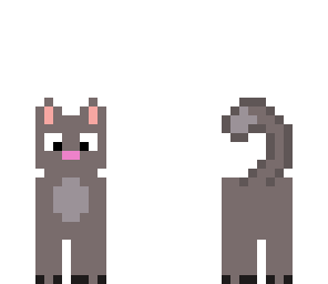 no-collar kitty