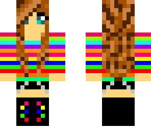 rainbow girl
