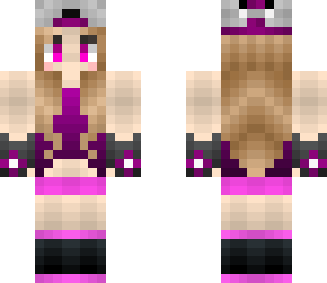 purple girl