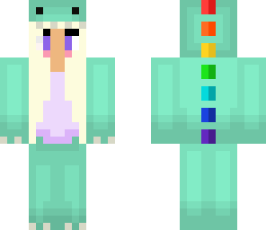dino suit blond edit
