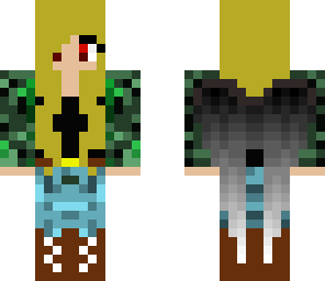 demon camo girl
