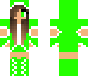 green ninja girl