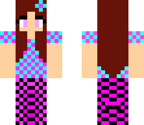 pink and blue