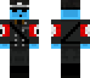 german blue slime officer