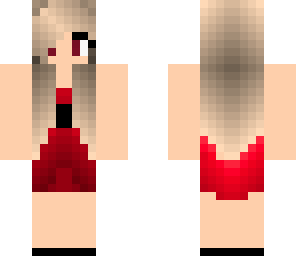 prom red dress