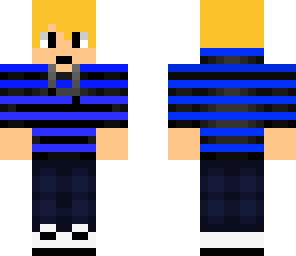 black and blue hoodie