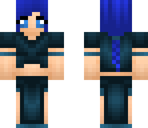 female elf blue