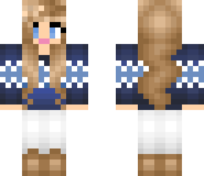 blue sweater girl