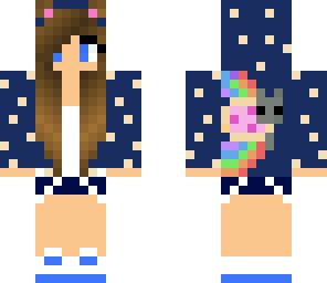 nyan cat girl edited