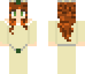 creamy and emerald skin