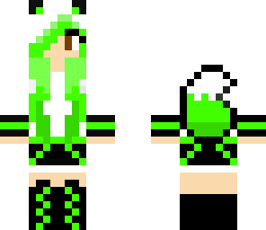 lime wolf girl