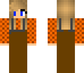 girl in orange shirt and chest waders mud to tops