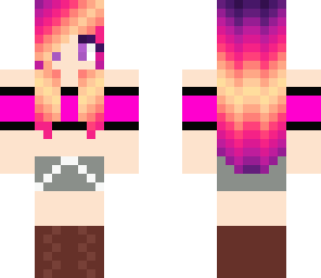 sun set girl