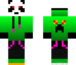 green panda