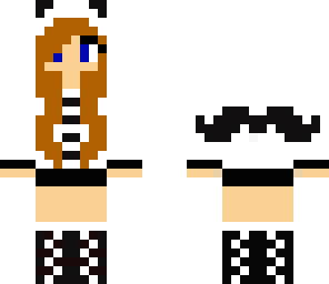 moustache girl