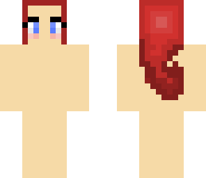red hair girl base