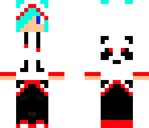 panda boy red