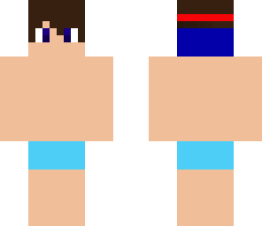 swimming superboy