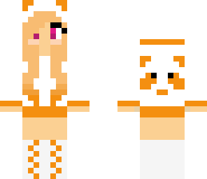 orange emo girl