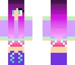 purple girl