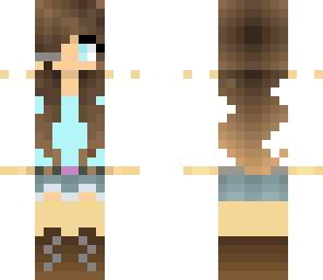girl gamer cyan 