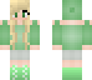 green girl