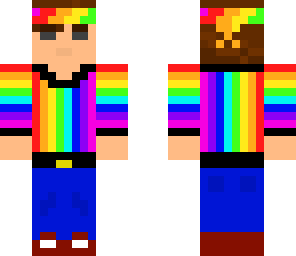 rainbow man