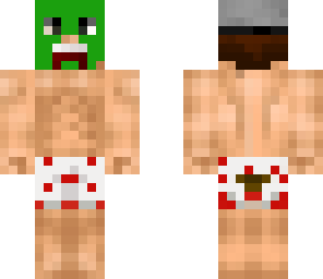 enzo met creeper hoofd