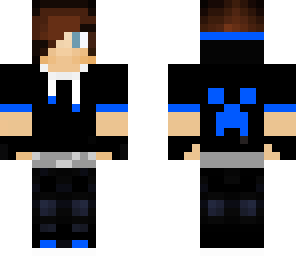 blue gamer boy