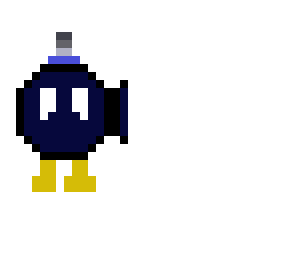 mario bomb- blue