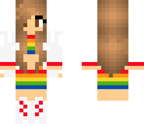 rainbow girl