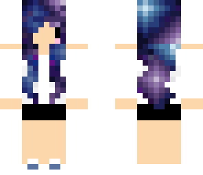 galaxy hair