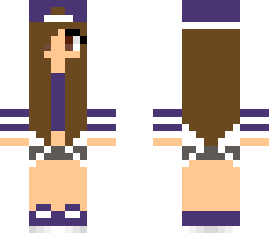 sporty girl--indigo