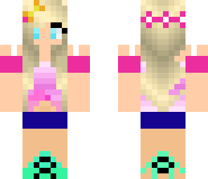 blonde haird cith curls