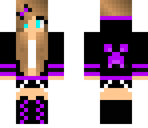 purple creeper girl