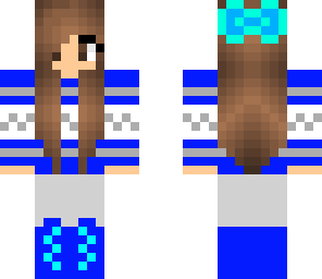 blue winter skin