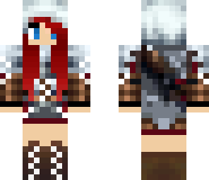 red headed assassin girl
