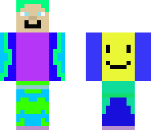 rainbow awesome person smiley dude