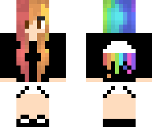 rainbow girl