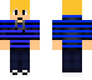 black and blue hoodie
