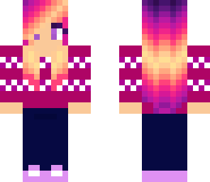 sunset haired girl