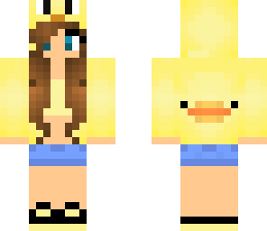 cute duck girl