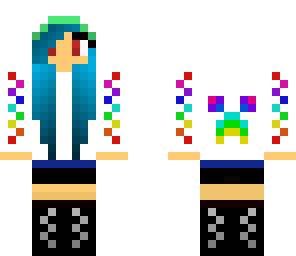 creeper white hoodie