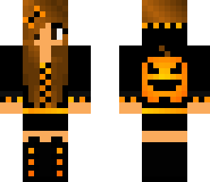 halloween girl skin