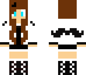 l's mustache girl